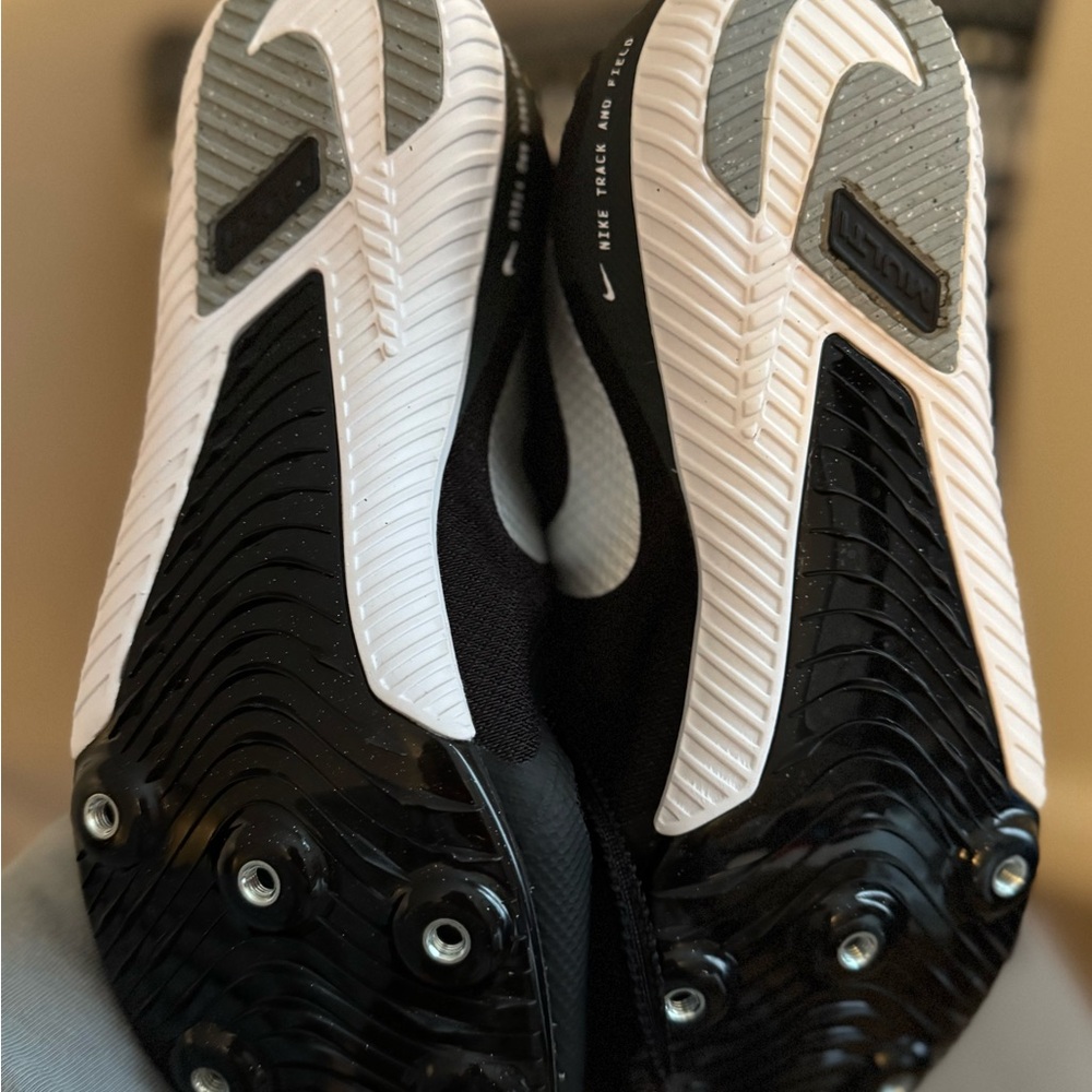 Nike Black and White Athletic Cleats